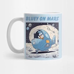 Bluey on Mars Mug